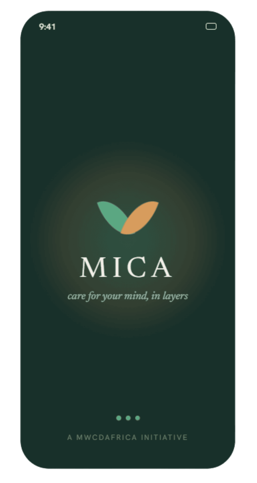 MICA app splash screen
